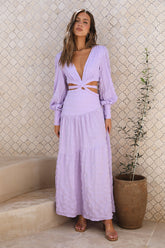 Forever Moments Maxi Dress Purple