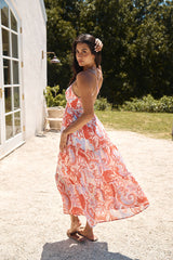 Desert Mirage Maxi Dress Orange