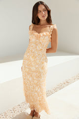 Botanica Maxi Dress Orange