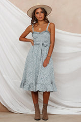 Zimmer Midi Dress Blue