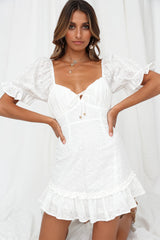 Love Damage Dress White