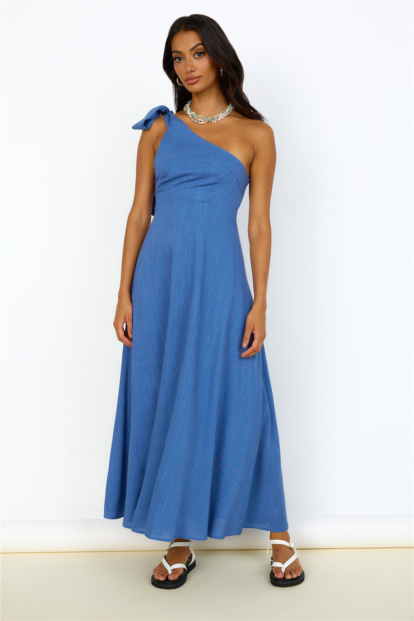 Fantasy Of Mine Maxi Dress Blue