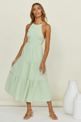Take A Second Maxi Dress Green