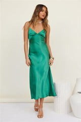Chiming Maxi Dress Green