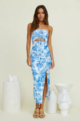 Completely Fearless Maxi Dress Blue