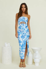 Completely Fearless Maxi Dress Blue