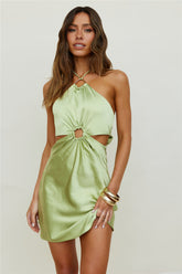 Light Bloom Dress Green