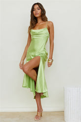 Burning Bright Maxi Dress Green