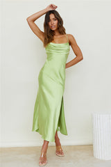 Burning Bright Maxi Dress Green