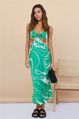 Hazel Maxi Dress Green