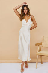 Alpenglow Maxi Dress Champagne