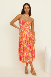 Count On You Maxi Dress Orange