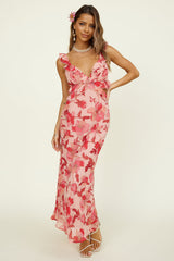 West Coast Drive Maxi Dress Pink
