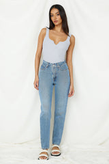 Diamond Sky Bodysuit Grey