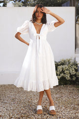 Dollette Maxi Dress White