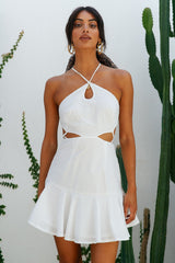 Dream In The Night Dress White