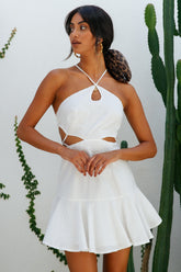 Dream In The Night Dress White