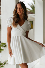 Waiting For The Sun Dress White