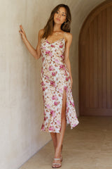 Ornatus Midi Dress Brown