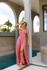 Since I Met You Maxi Dress Rose