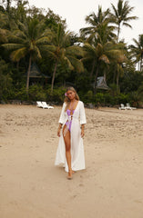 Reach The Coastline Maxi Dress White