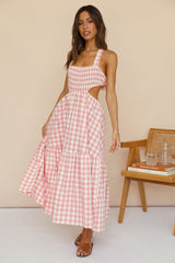 Head In The Clouds Maxi Dress Pink