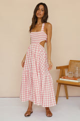 Head In The Clouds Maxi Dress Pink