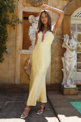 Tell Me Something Maxi Dress Yellow