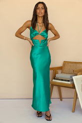 Life On Film Maxi Dress Green
