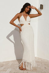 Let This Go Maxi Dress White