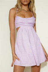 Again Tomorrow Dress Purple