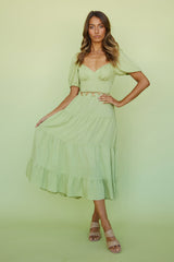 Gable End Maxi Dress Green
