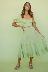 Gable End Maxi Dress Green