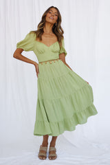 Gable End Maxi Dress Green