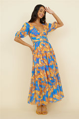 Under Your Aura Maxi Dress Floral