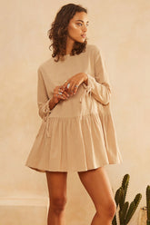 Paloma Dress Beige