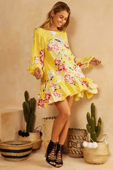 Khalo Dress Yellow