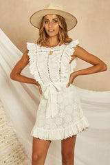 Cabrillo Dress White