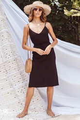 Saville Midi Dress Black