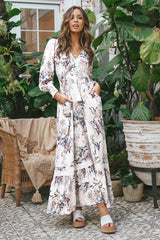 Renaissance Fair Maxi Dress White