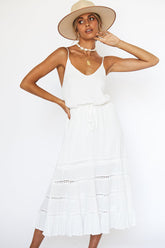 Formentera Midi Dress White