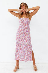 Scent Of Lavender Midi Dress