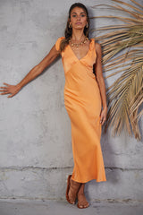 Carmelia Maxi Dress Orange