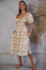 So It Goes Midi Dress