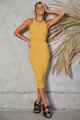 Autumn Calling Knit Midi Dress