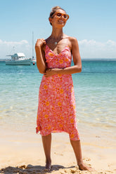 One In A Million Midi Dress Pink