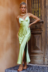 Feeling The Sun Maxi Dress Green