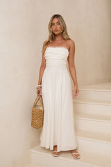 Angel Whispers Maxi Dress White