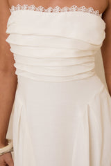 Angel Whispers Maxi Dress White
