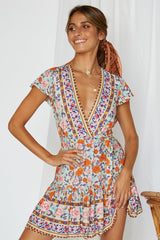 Exotic Sun Dress Mint